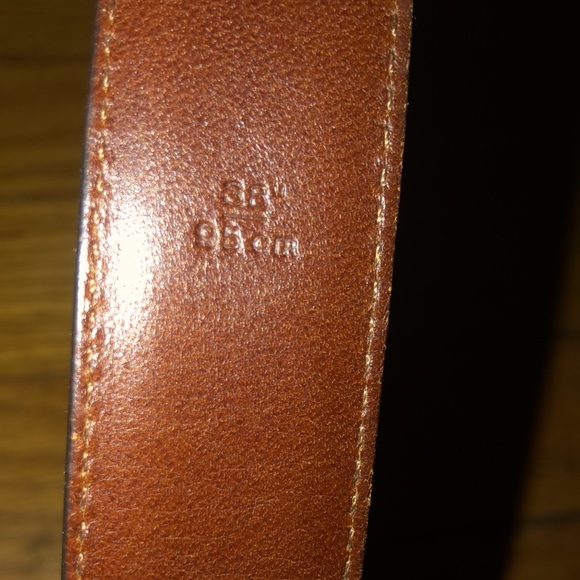 Authentic, used men’s Coach belt - Picture 5 of 5